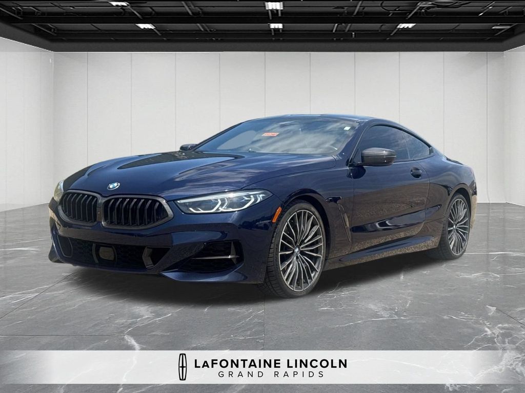 Tanzanite Blue II Metallic 2022 BMW 8 Series Coupe All-Wheel Drive 8-Speed Automatic