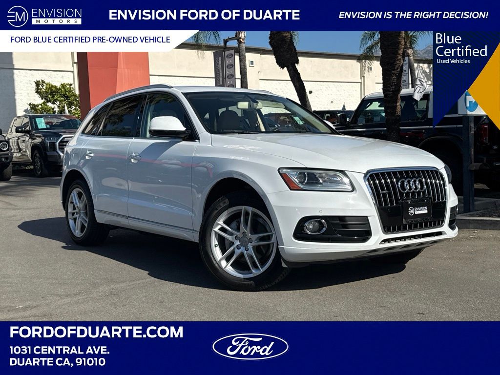 Ibis White 2017 Audi Q5 SUV / Crossover All-Wheel Drive 8-Speed Automatic