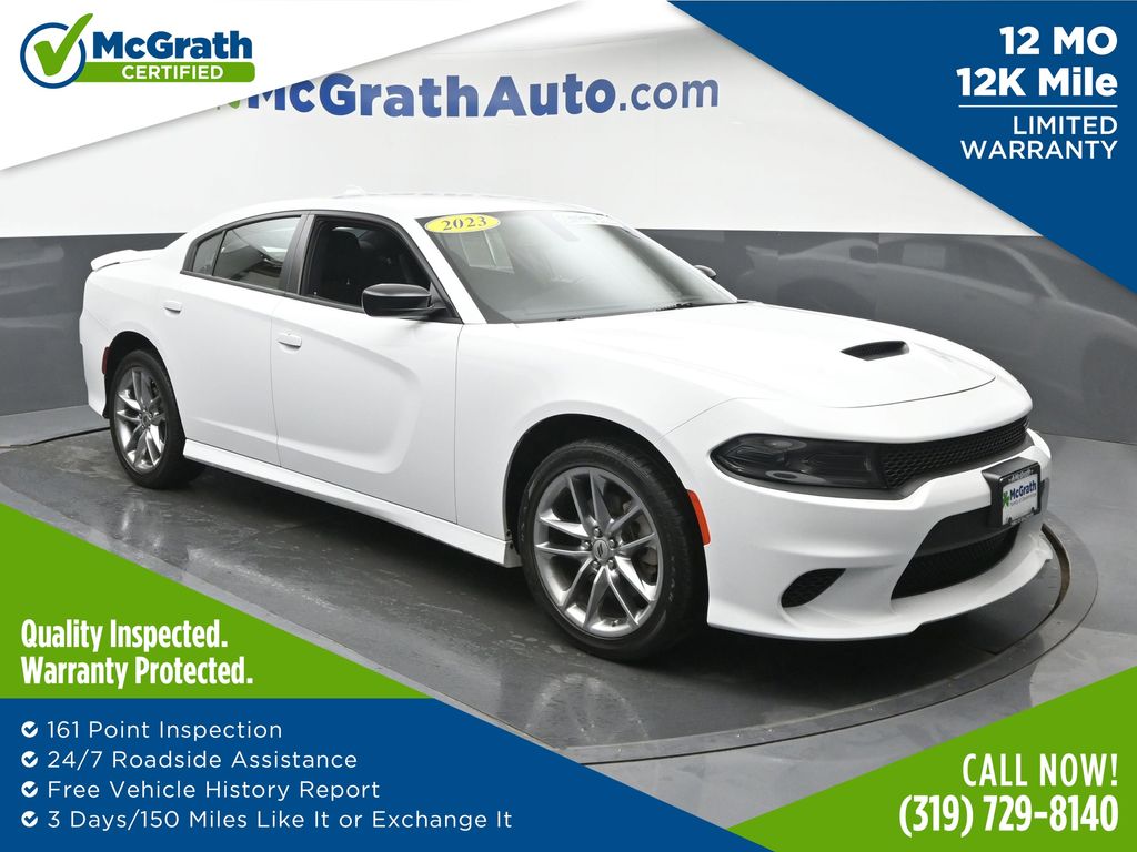 White Knuckle Clearcoat 2023 Dodge Charger Sedan All-Wheel Drive 8-Speed Automatic
