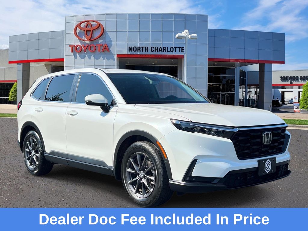 Platinum White Pearl 2026 Honda CR-V SUV / Crossover Front-Wheel Drive Continuously Variable Transmission