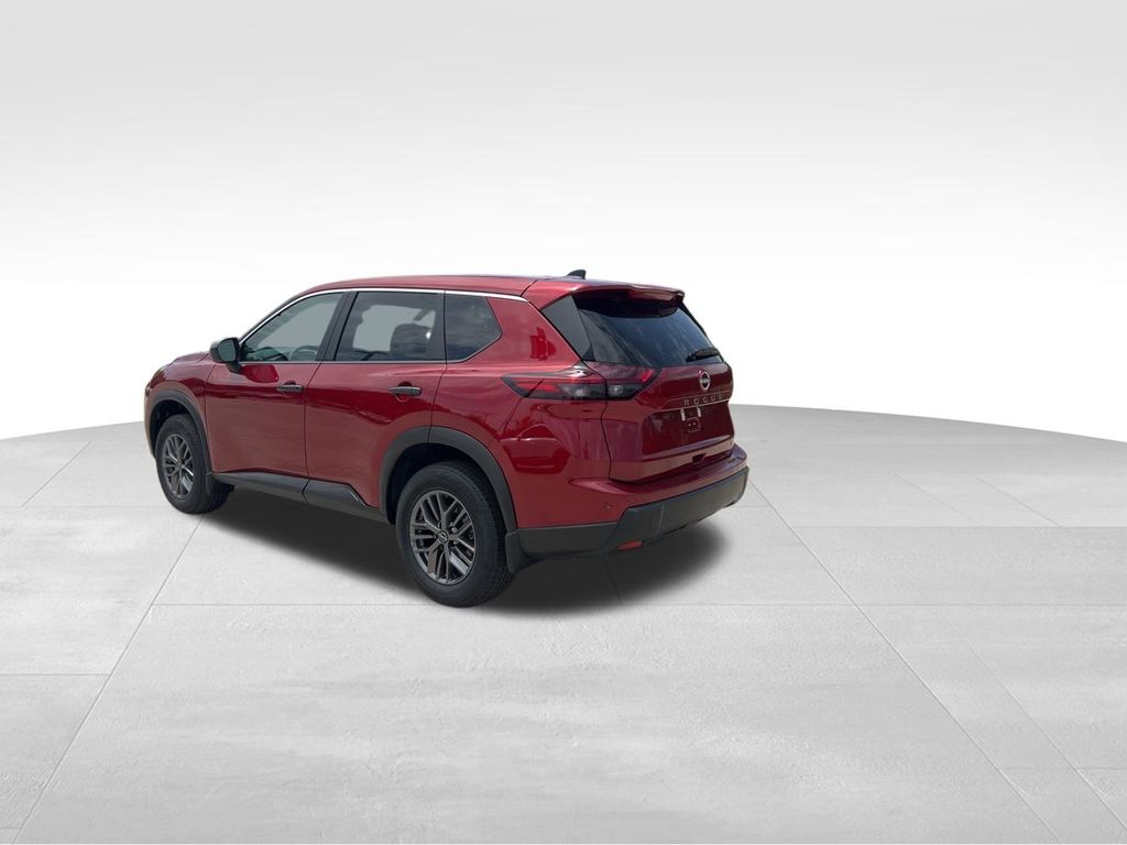 2025 Scarlet Ember Tintcoat Nissan Rogue S FWD SUV