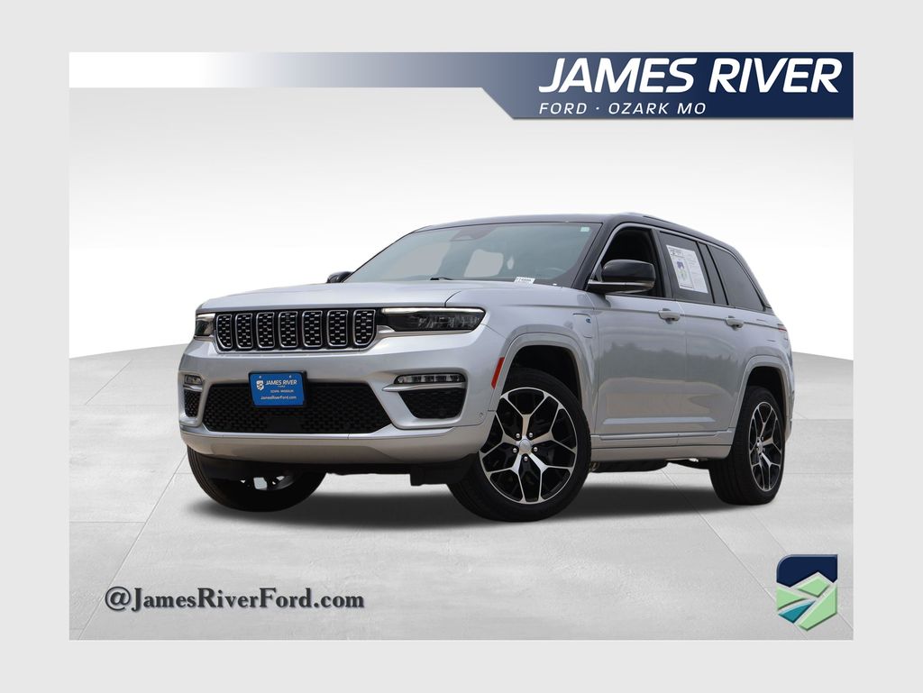 Silver Zynith 2022 Jeep Grand Cherokee 4xe SUV / Crossover Four-Wheel Drive 8-Speed Automatic