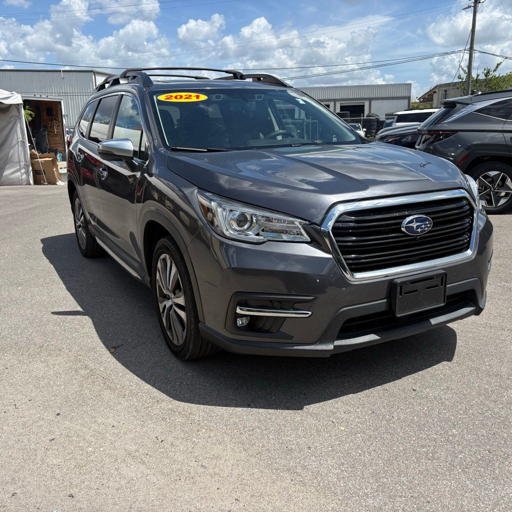 Gray Metallic 2021 Subaru Ascent Touring AWD SUV / Crossover All-Wheel Drive Continuously Variable Transmission