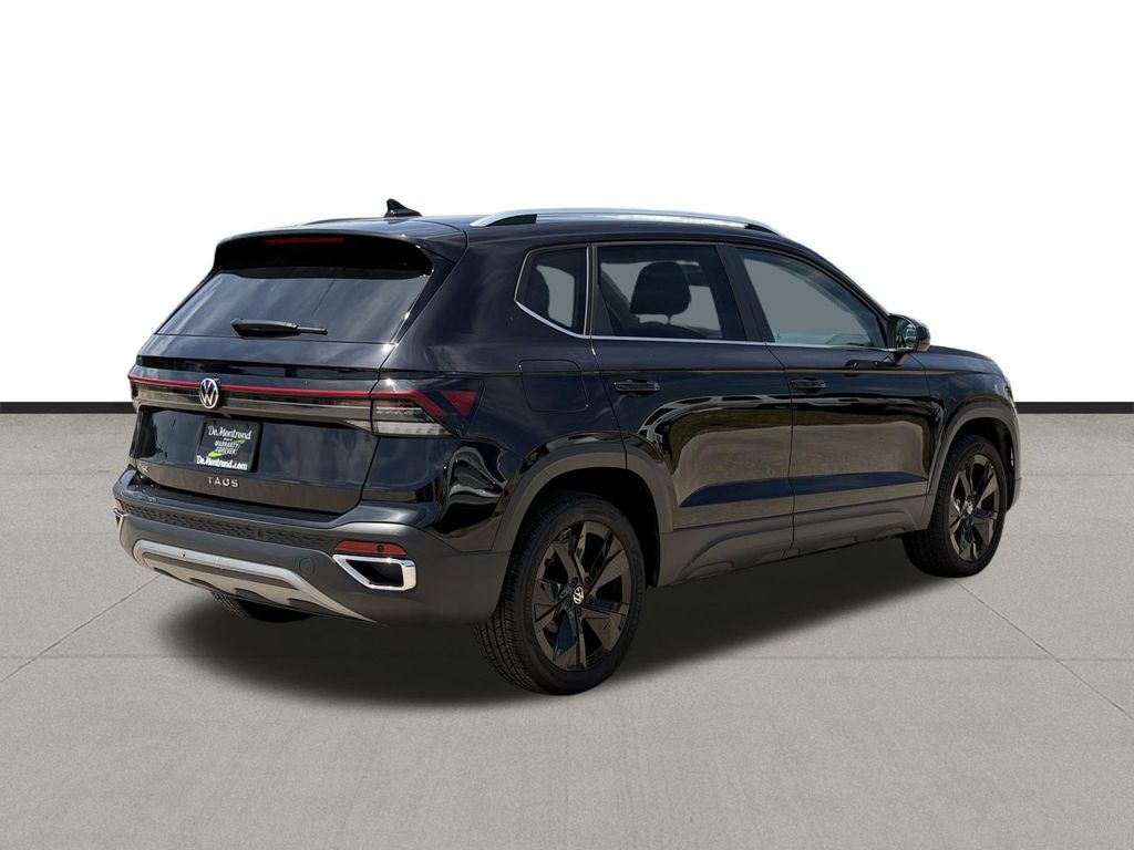 2025 Volkswagen Taos 1.5T SE Black at DeMontrond Automotive Group