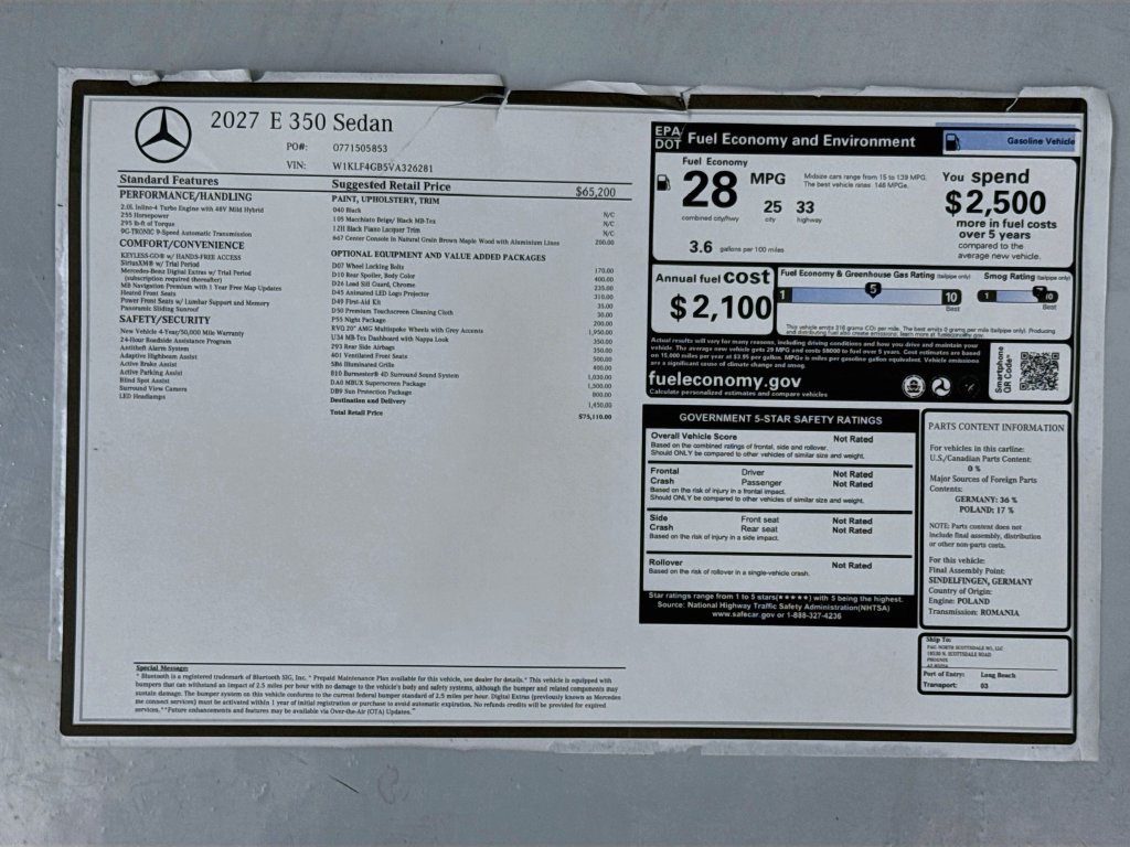 Thumbnail: 2027 Mercedes-Benz E-Class - 9