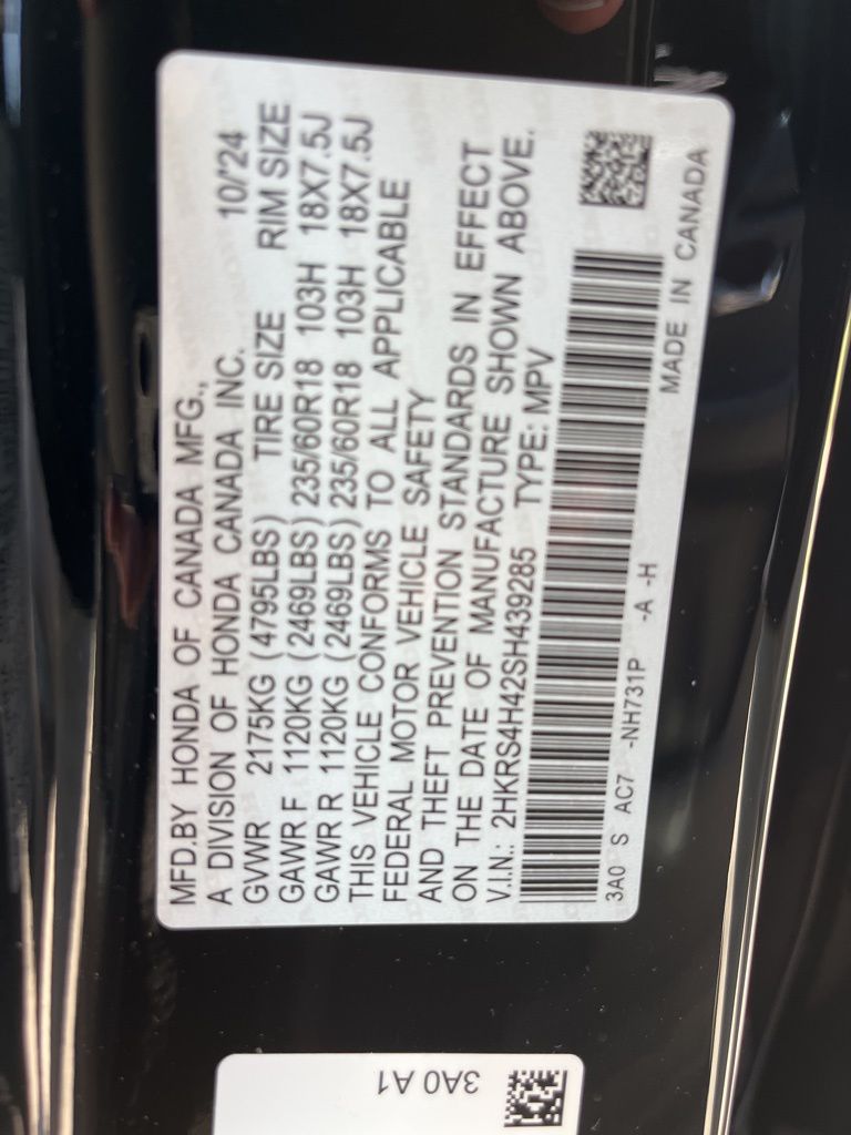 2025 Honda CR-V EX 5