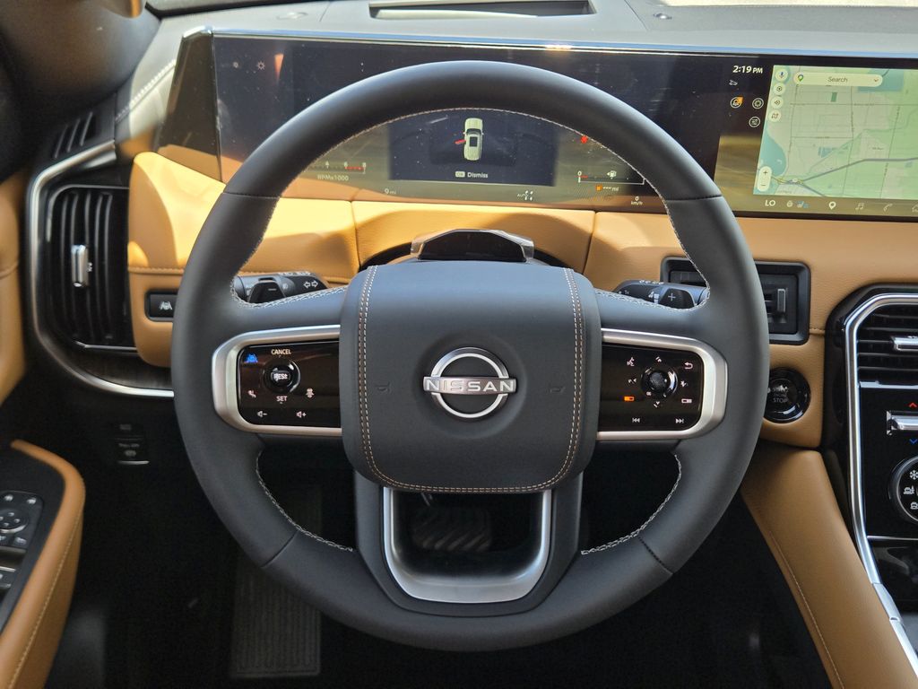 2026 Nissan Armada Platinum Reserve Black at Bravo Nissan