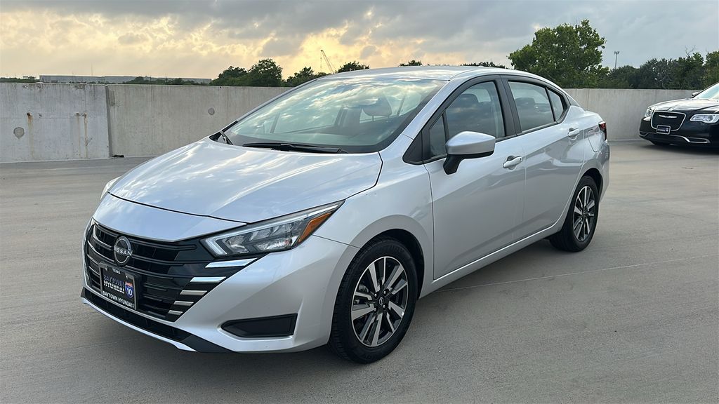 2025 Nissan Versa 1.6 SV Silver at Emmons Autoplex
