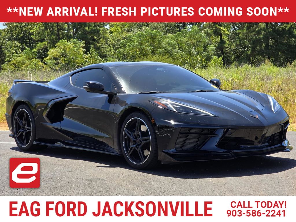 Black 2024 Chevrolet Corvette Coupe Rear-Wheel Drive 8-Speed Dual Clutch