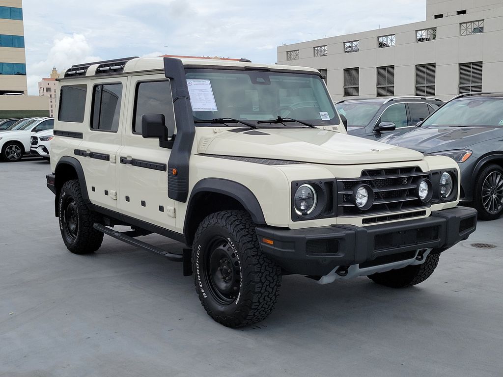 Scottish White 2024 Ineos Grenadier Four-Wheel Drive 8-Speed Automatic