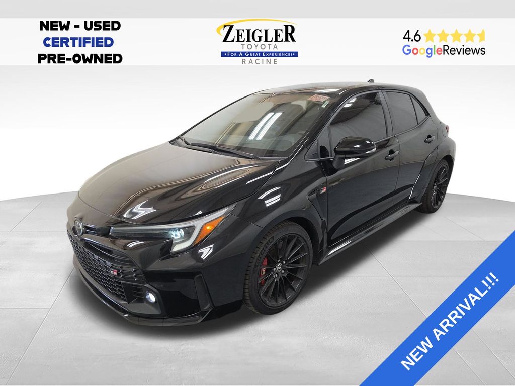 Black 2023 Toyota GR Corolla Hatchback All-Wheel Drive 6-Speed Manual