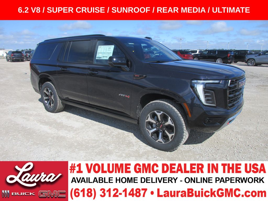 Titanium Rush Metallic 2026 GMC Yukon XL SUV / Crossover Four-Wheel Drive 