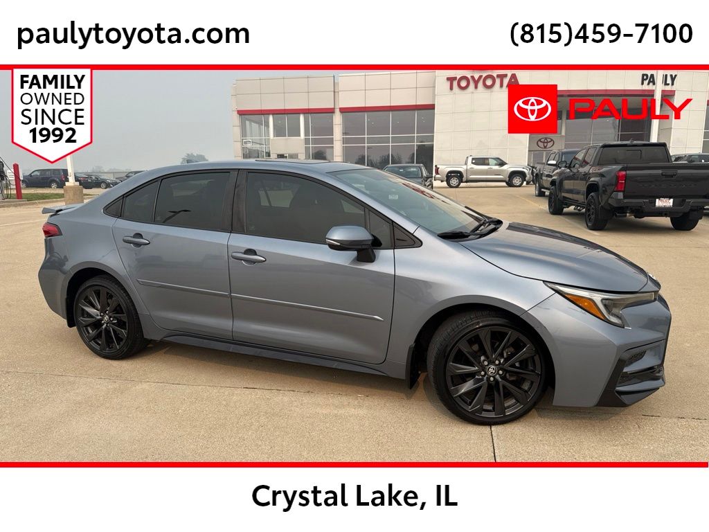 Celestite 2023 Toyota Corolla Sedan Front-Wheel Drive Continuously Variable Transmission