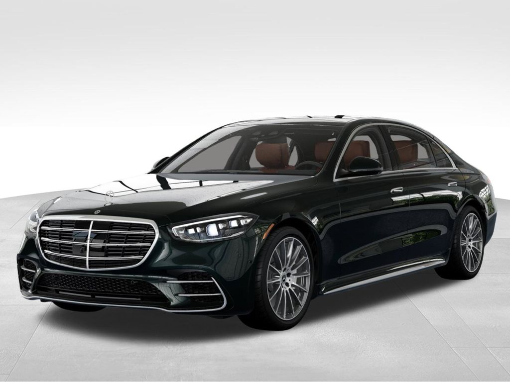 Green 2026 Mercedes-Benz S-Class Sedan All-Wheel Drive 9-Speed Automatic
