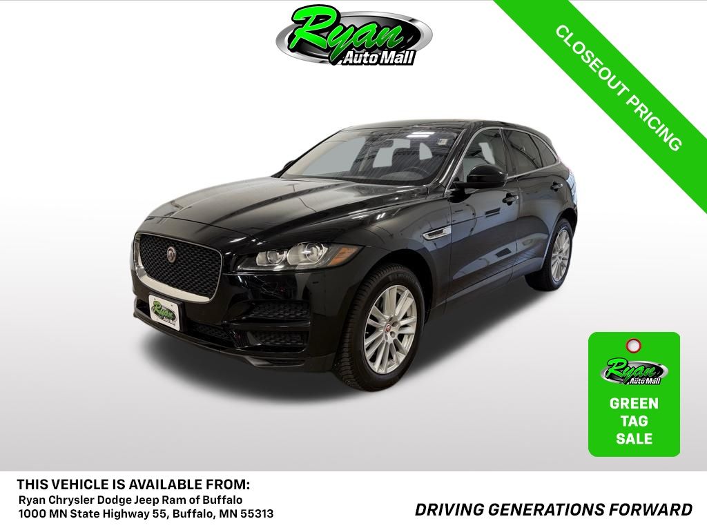 Narvik Black 2019 Jaguar F-PACE SUV / Crossover All-Wheel Drive 8-Speed Automatic