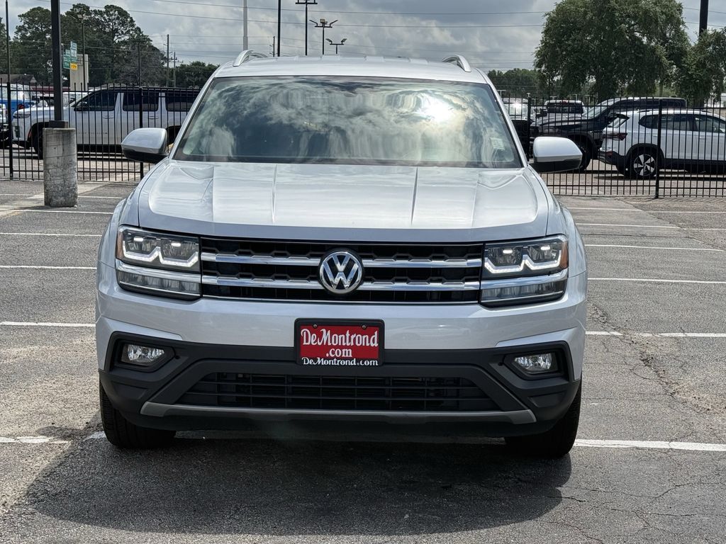 2018 Volkswagen Atlas 3.6L V6 SE Silver at Durrett Motor Company