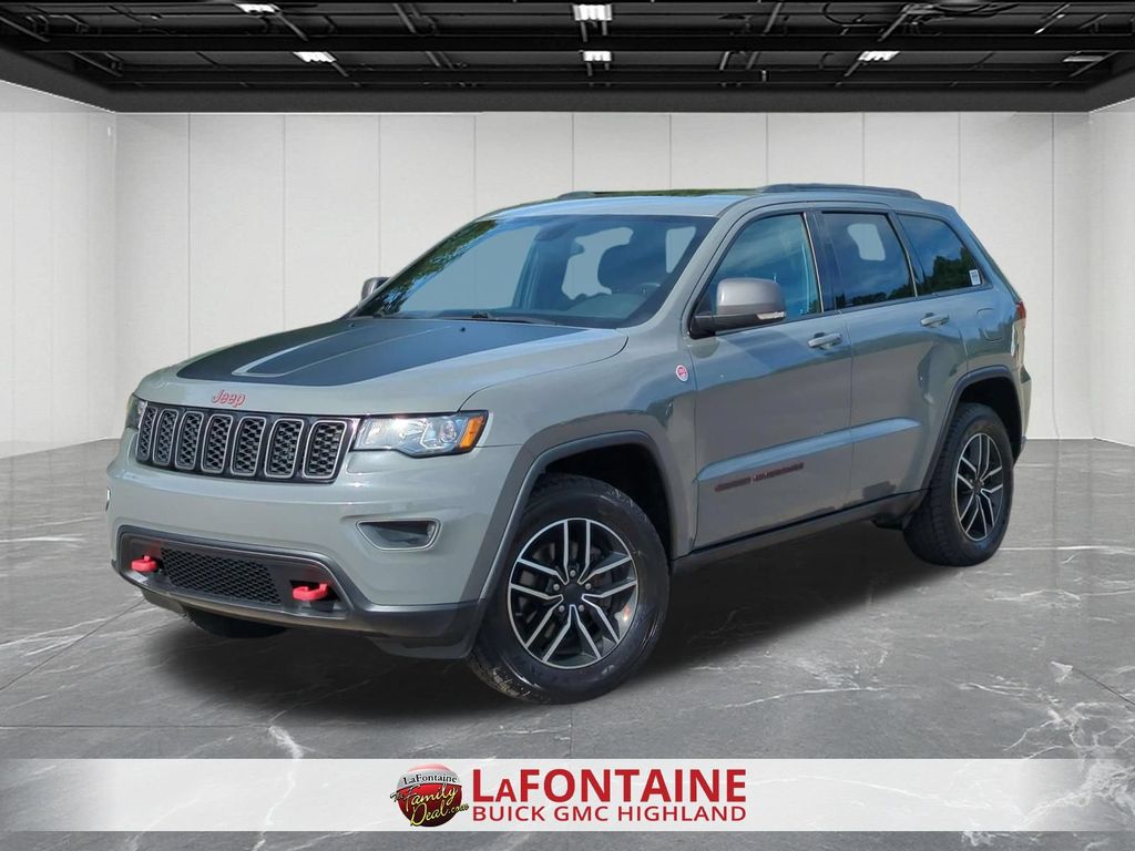 Gray Clearcoat 2020 Jeep Grand Cherokee SUV / Crossover Four-Wheel Drive 8-Speed Automatic