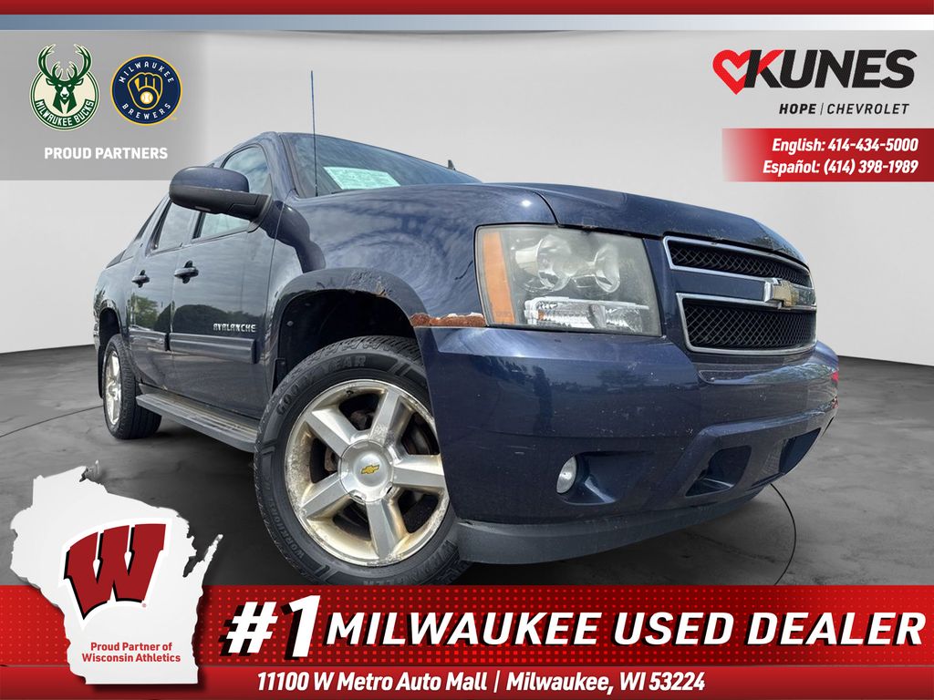 Imperial Blue Metallic 2011 Chevrolet Avalanche Pickup Truck Four-Wheel Drive 6-Speed Automatic