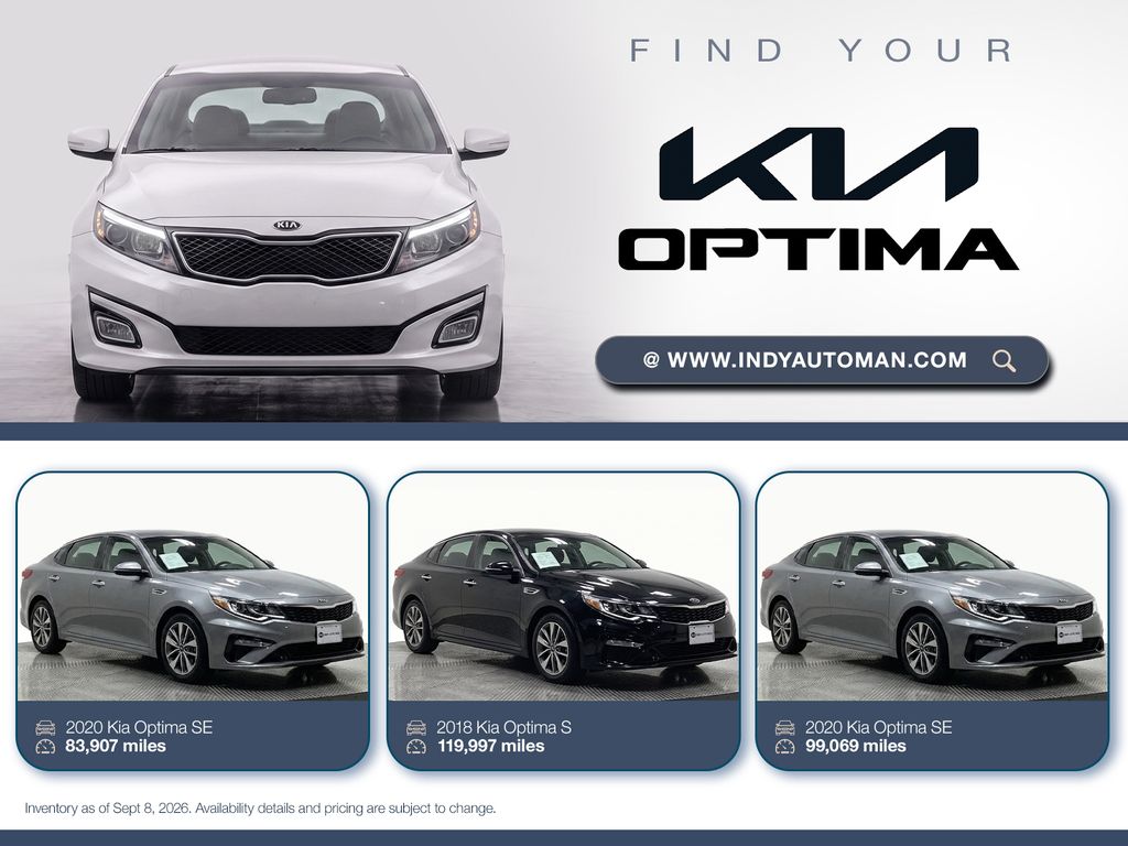 Ebony / Black 2018 Kia Optima Sedan Front-Wheel Drive 6-Speed Automatic