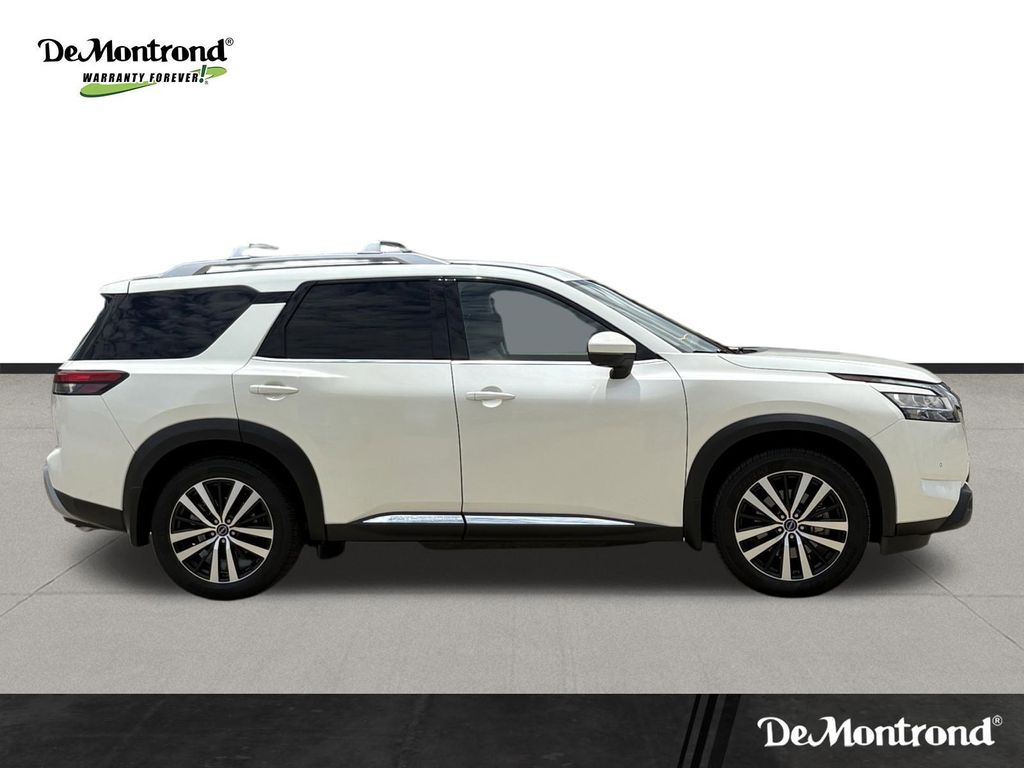2023 Nissan Pathfinder Platinum White at Community Toyota
