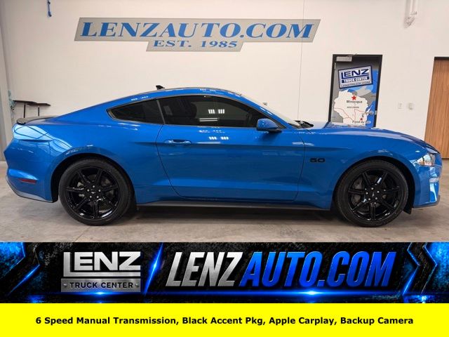 Velocity Blue Metallic 2020 Ford Mustang GT Coupe RWD Coupe Rear-Wheel Drive 6-Speed Manual
