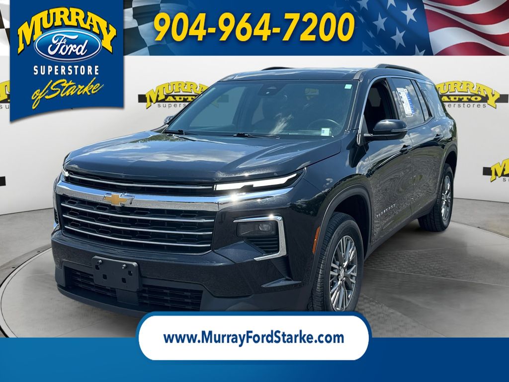 Mosaic Black Metallic 2025 Chevrolet Traverse SUV / Crossover Front-Wheel Drive 8-Speed Automatic