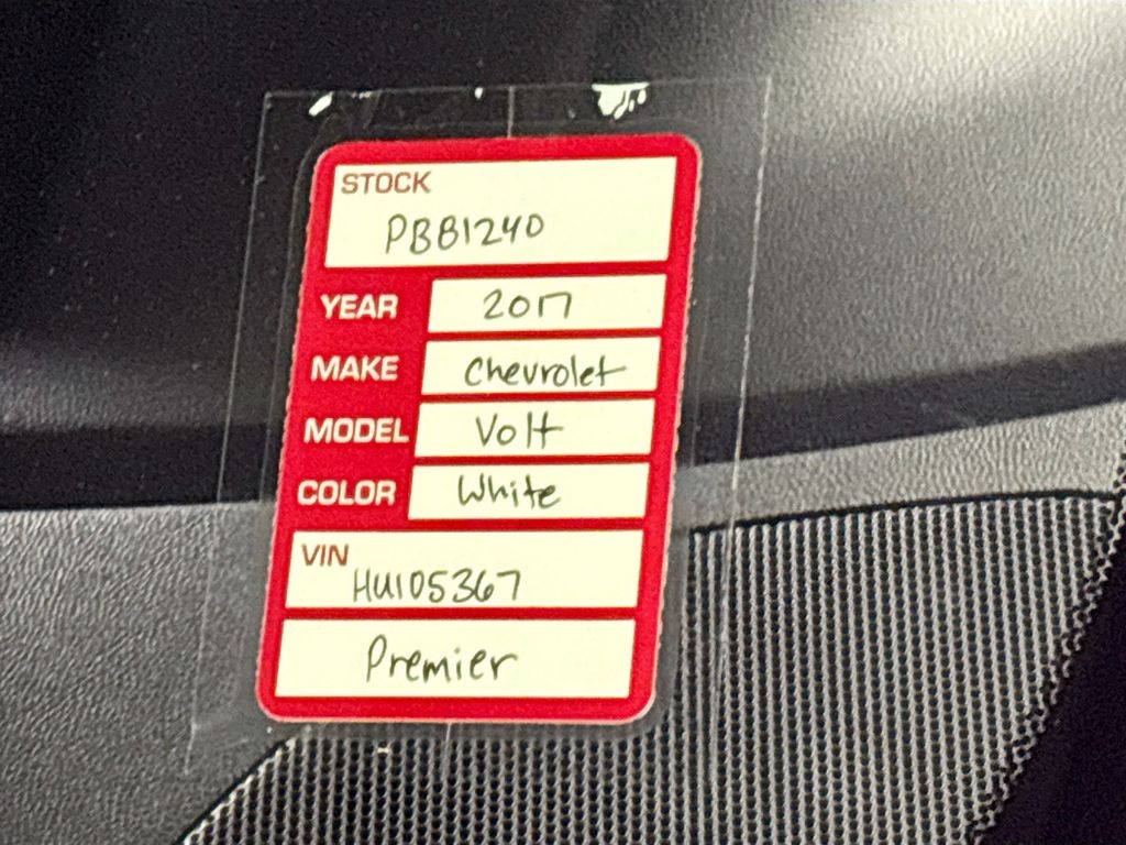 2017 Chevrolet Volt Premier