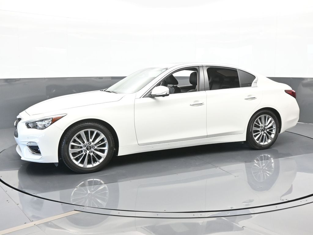 Used 2021 INFINITI Q50 LUXE with VIN JN1EV7BP3MM707086 for sale in Miami, FL