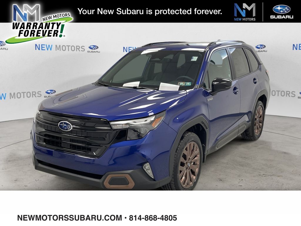 Blue 2026 Subaru Forester Hybrid Sport AWD SUV / Crossover All-Wheel Drive Continuously Variable Transmission