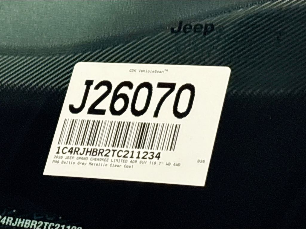 2026 Jeep Grand Cherokee Limited