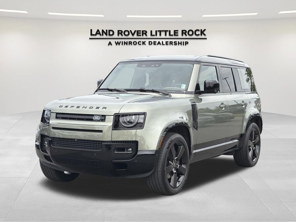 Pangea Green Metallic 2025 Land Rover Defender SUV / Crossover All-Wheel Drive 8-Speed Automatic