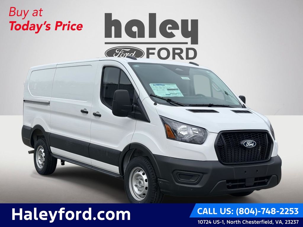 Oxford White 2026 Ford Transit Cargo 250 Low Roof RWD Van Rear-Wheel Drive Automatic