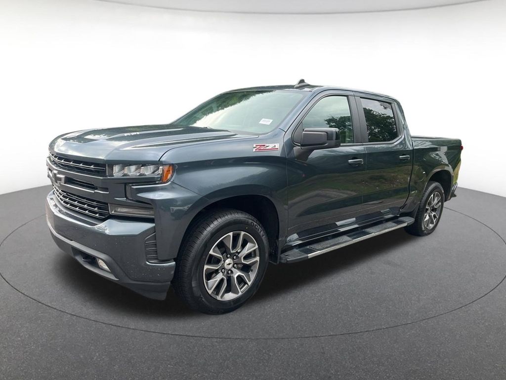 Shadow Gray Metallic 2020 Chevrolet Silverado 1500 Pickup Truck Four-Wheel Drive Automatic