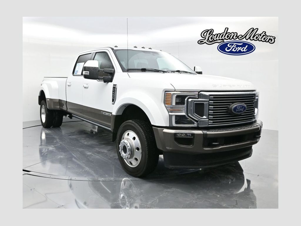 Stone Gray 2020 Ford F-450 Super Duty King Ranch Crew Cab LB DRW 4WD Pickup Truck Four-Wheel Drive Automatic