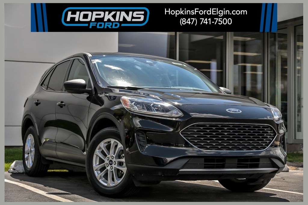 Agate Black Metallic 2022 Ford Escape SUV / Crossover All-Wheel Drive 8-Speed Automatic