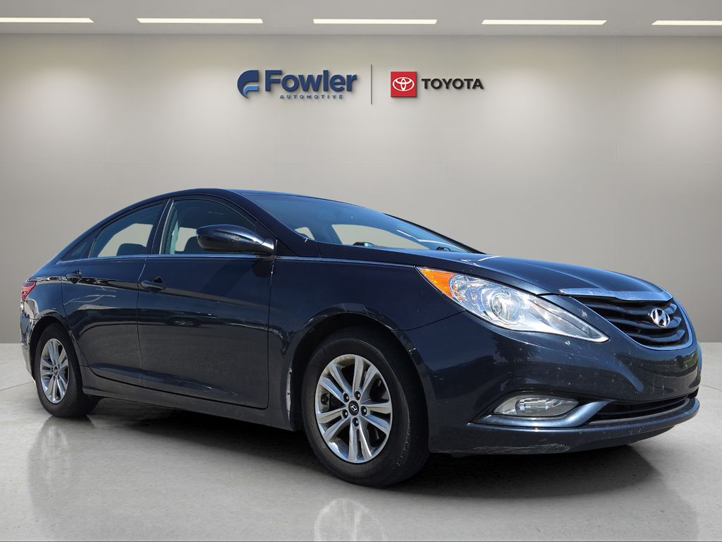 Pacific Blue Pearl Mica 2013 Hyundai Sonata GLS FWD Sedan Front-Wheel Drive 6-Speed Automatic