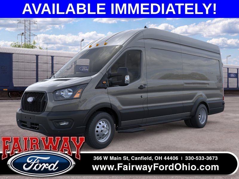 Carbonized Gray Metallic 2026 Ford Transit Cargo Van All-Wheel Drive