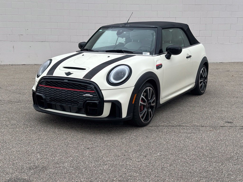 Pepper White 2023 MINI Cooper Convertible Front-Wheel Drive 8-Speed Automatic
