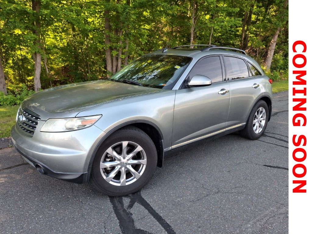 Gray (Diamond Graphite Metallic) 2008 INFINITI FX35 AWD SUV / Crossover All-Wheel Drive 5-Speed Automatic