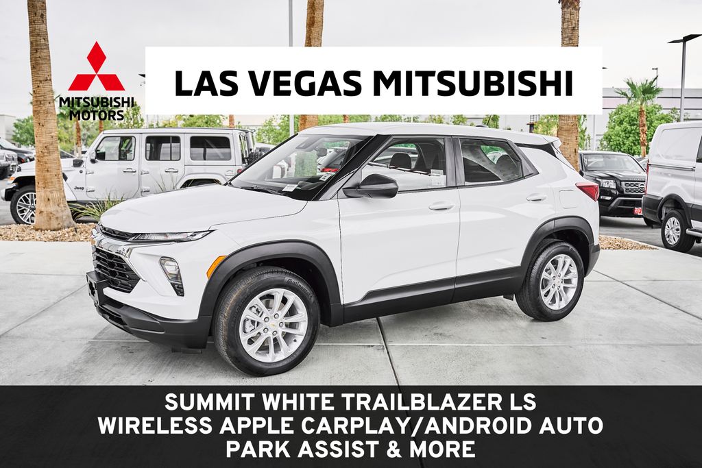 Summit White 2025 Chevrolet Trailblazer SUV / Crossover Front-Wheel Drive Continuously Variable Transmission