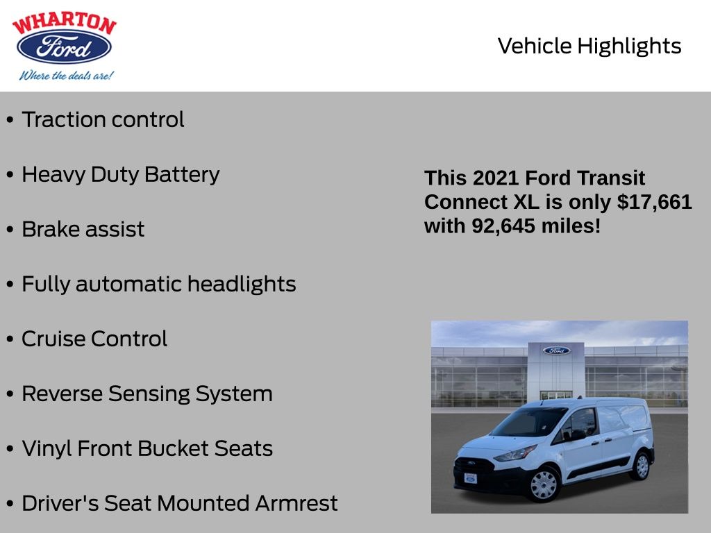 2021 Ford Transit Connect XL - 10