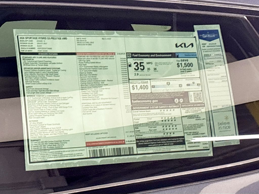 2026 Kia Sportage Hybrid SX-Prestige