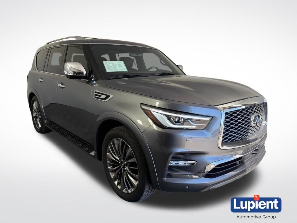 Gray (Graphite Shadow) 2021 INFINITI QX80 Sensory 4WD SUV / Crossover All-Wheel Drive 7-Speed Automatic