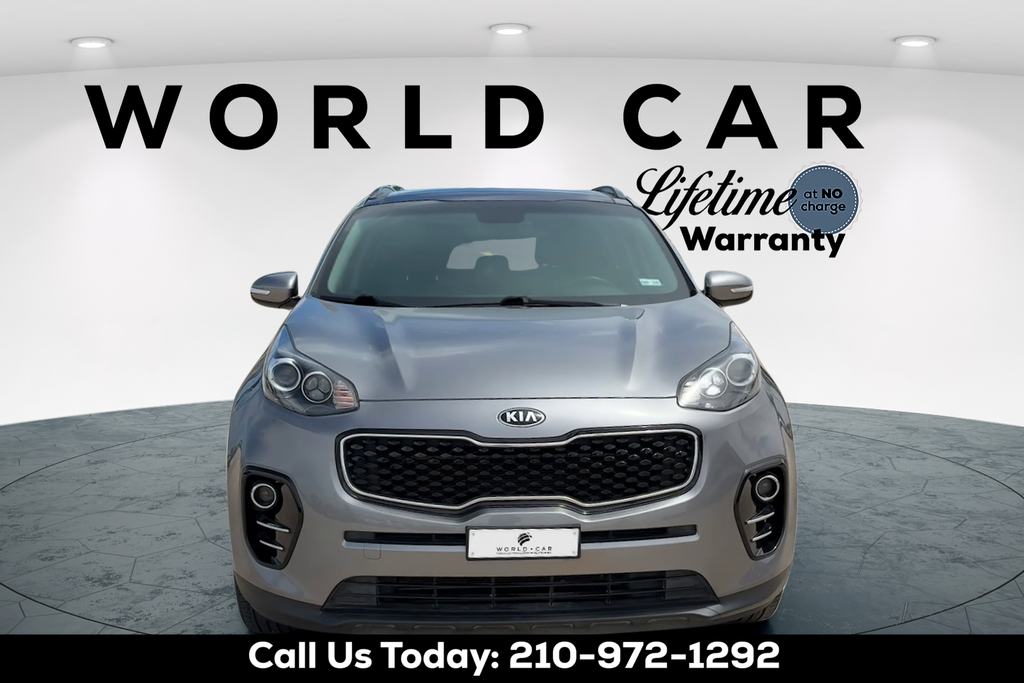 Mineral Silver 2018 Kia Sportage EX SUV / Crossover Front-Wheel Drive 6-Speed Automatic Overdrive