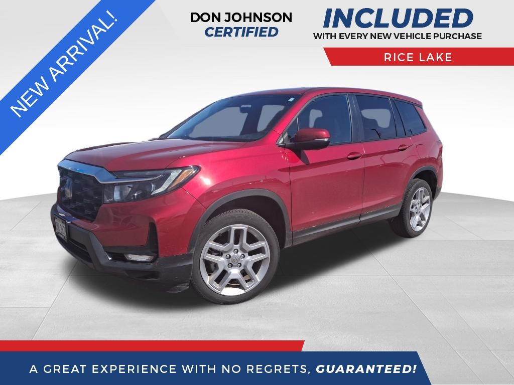 Red 2025 Honda Passport EX-L AWD SUV / Crossover All-Wheel Drive 9-Speed Automatic