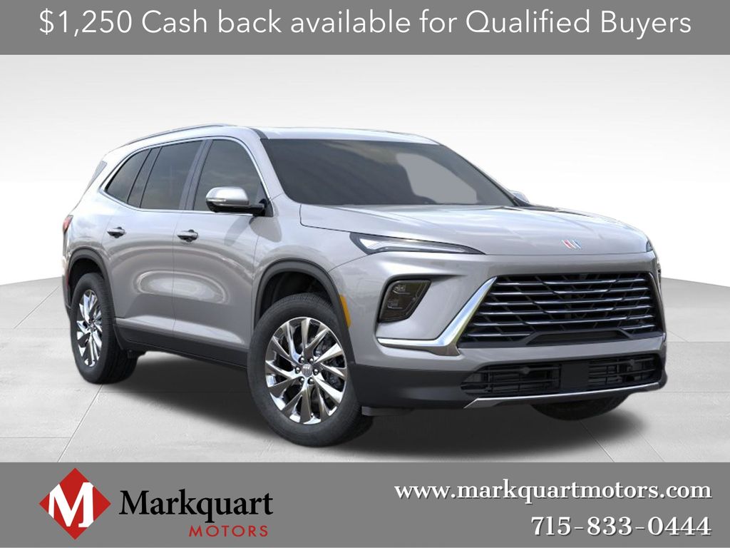 Moonstone Gray Metallic 2026 Buick Enclave SUV / Crossover Four-Wheel Drive 8-Speed Automatic