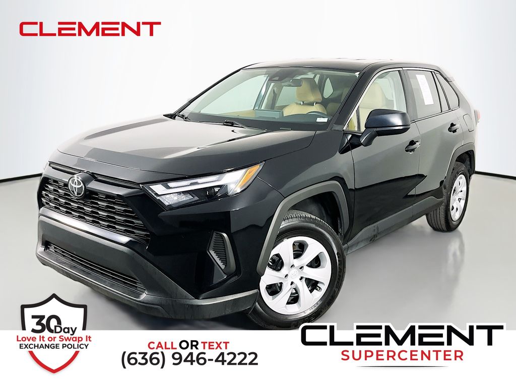 Midnight Black Metallic 2025 Toyota RAV4 SUV / Crossover Front-Wheel Drive 8-Speed Automatic