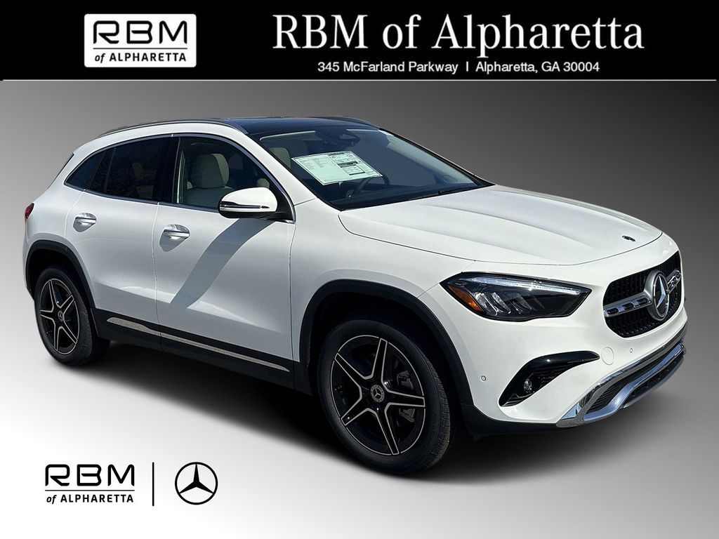 White 2026 Mercedes-Benz GLA 250 FWD SUV / Crossover Front-Wheel Drive 8-Speed Dual Clutch