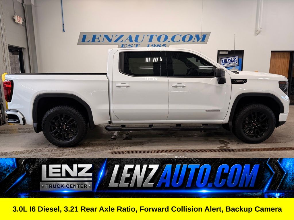 Summit White 2024 GMC Sierra 1500 Pickup Truck Four-Wheel Drive Automatic
