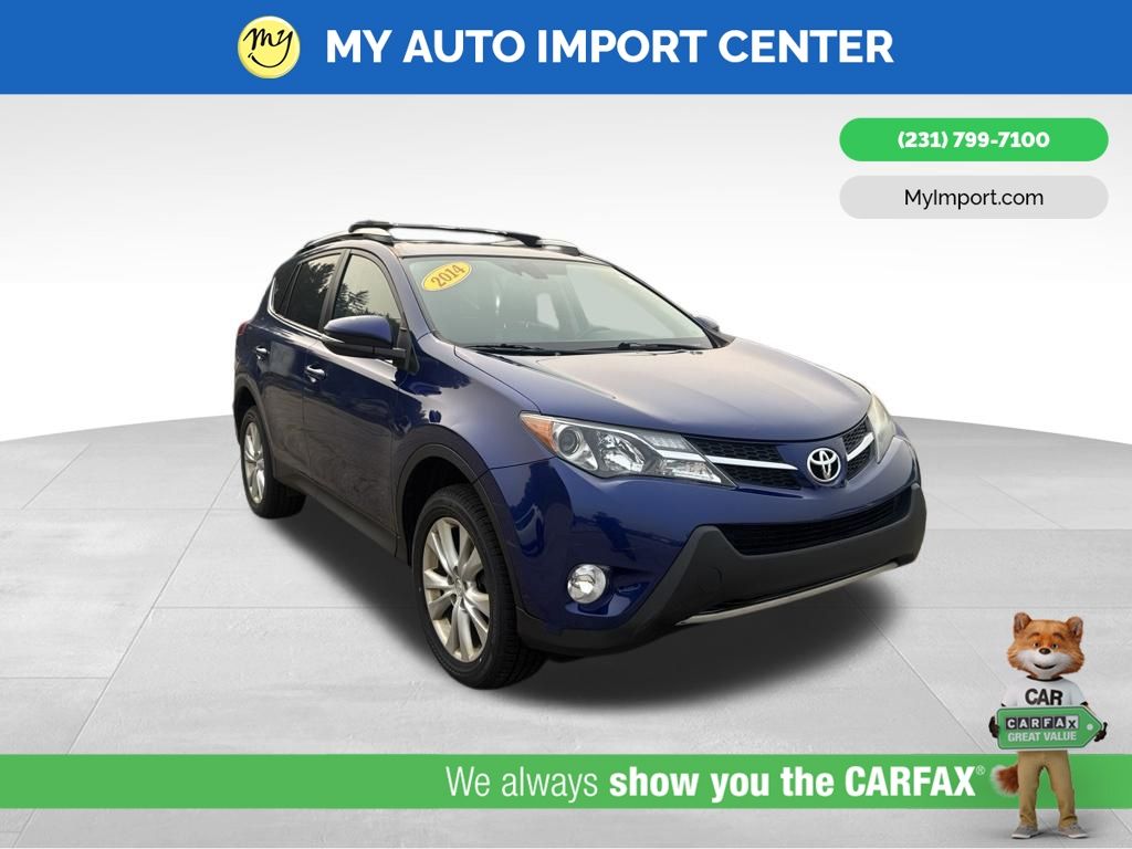 Blue 2014 Toyota RAV4 SUV / Crossover All-Wheel Drive 6-Speed Automatic